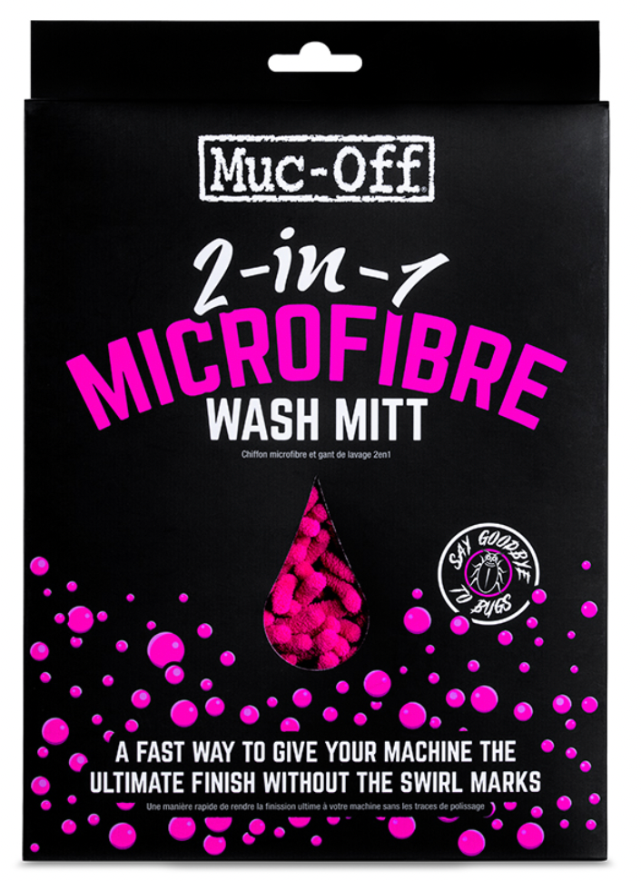 Muc-Off 2in1 Chenille Microfibre Wash Mitt