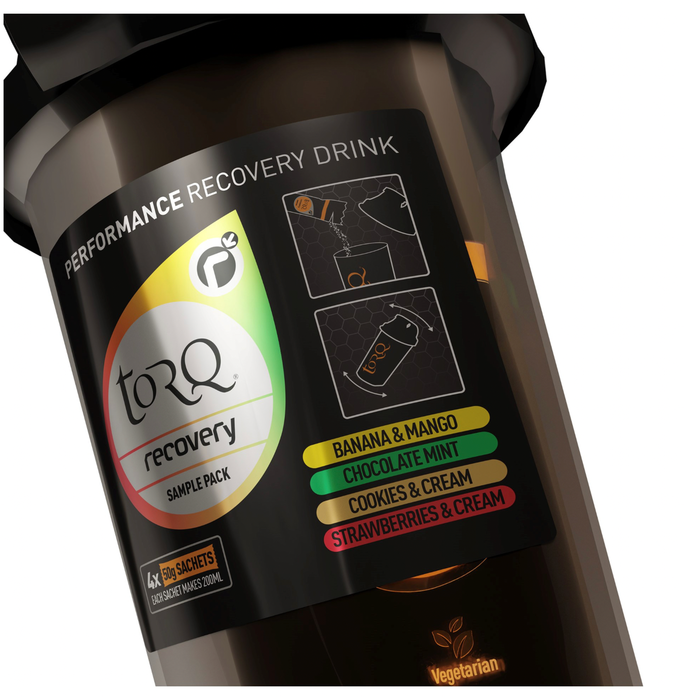 TORQ RECOVERY MIXER BOTTLE PACK (4 MIXED FLAVOURS)