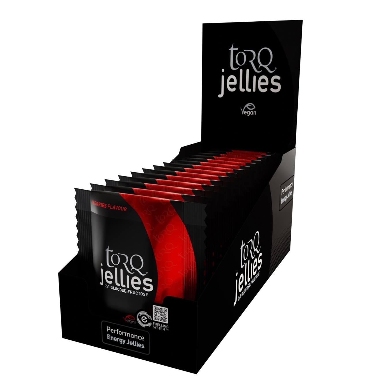 TORQ NUTRITION JELLIES (BOX OF 15): BERRIES