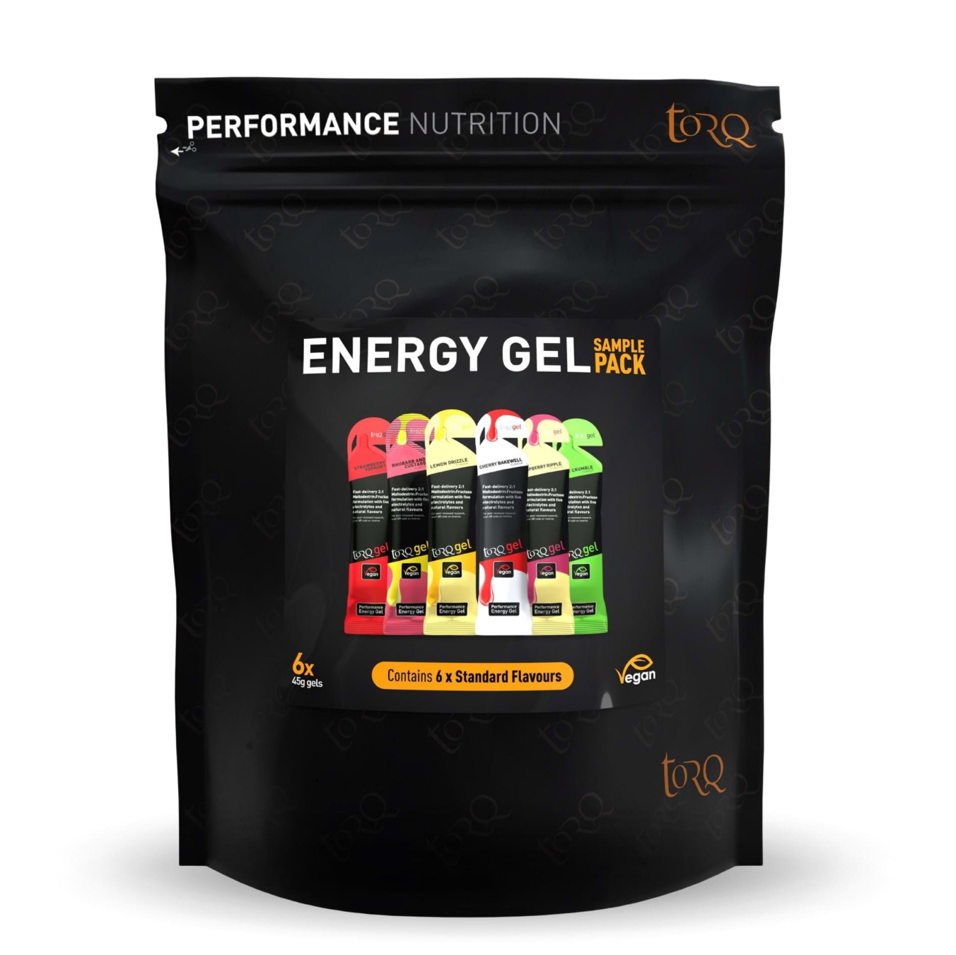 TORQ GEL TASTER PACK - 6 FLAVOURS