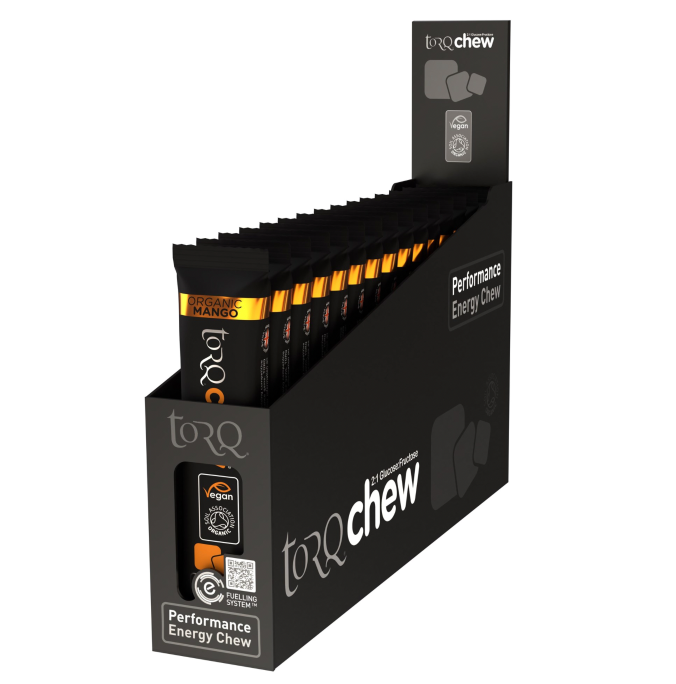 TORQ CHEW BAR (15X 39G): MANGO