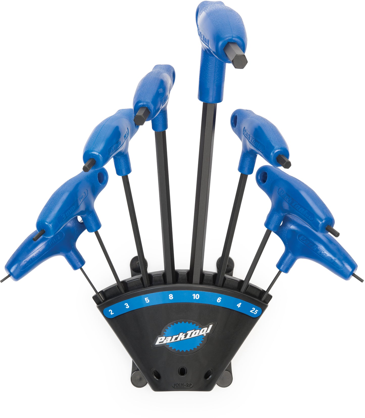 Park Tool PH-1.2 - P-Handled Hex Wrench Set with Holder