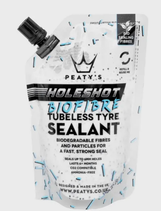 Peaty's Holeshot BioFibre Tubeless Tyre Sealant 120ml
